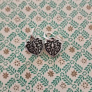 Heart earrings